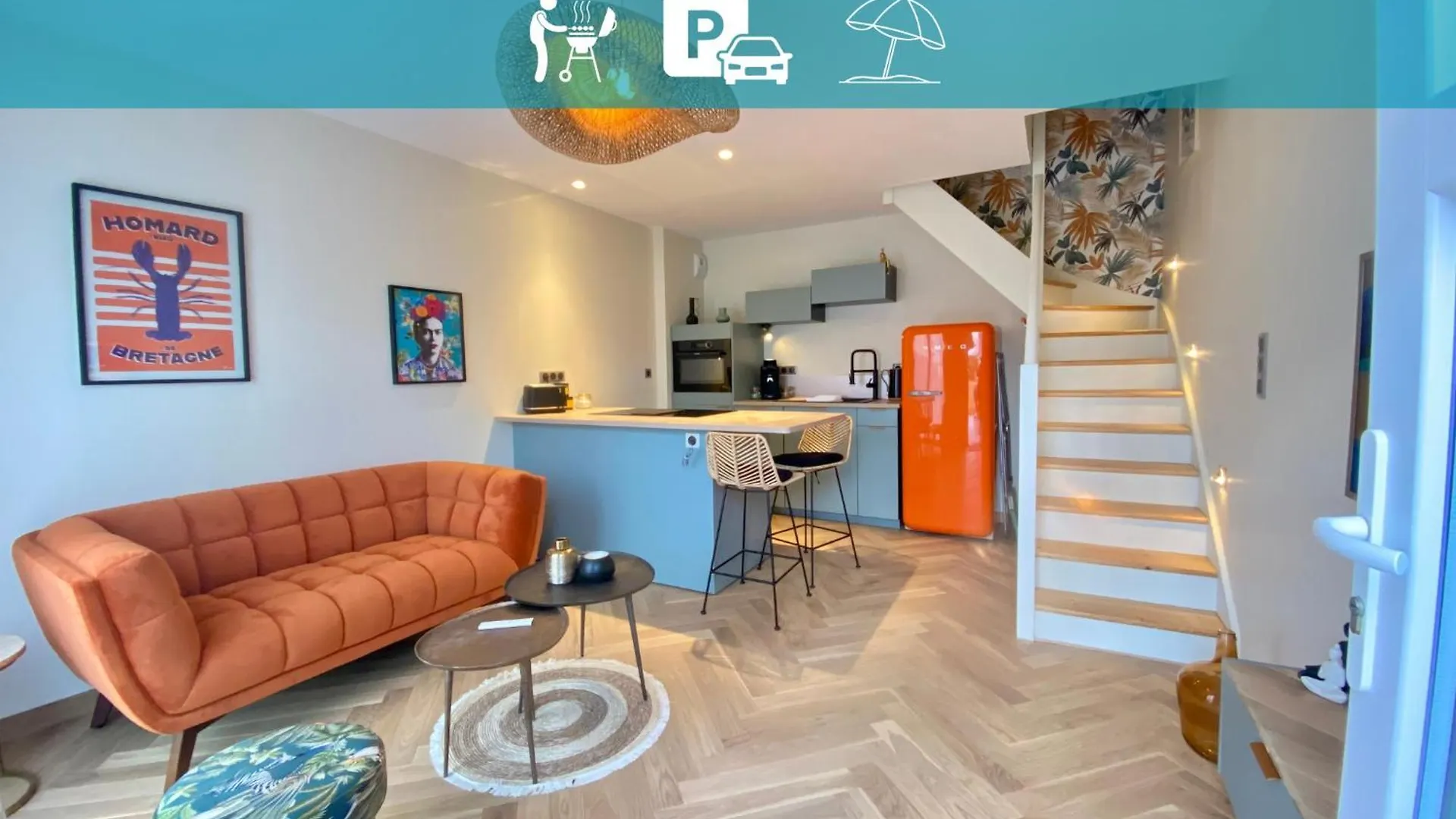 La Pause De Gabin - Terrasse - Parking Apartment Vannes